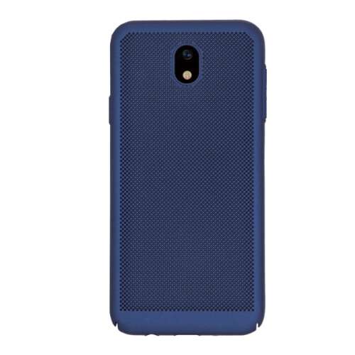 Sötétkék gumírozott telefontok lyukacsos mintával Samsung Galaxy J5 (2017)-hez - Samsung