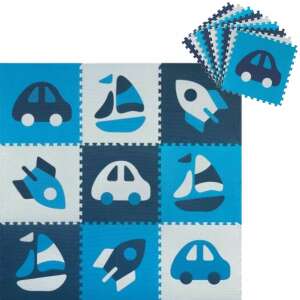 Ricokids Riesenschwamm-Puzzle 180x180cm (9Stk. 60x60cm) #blau