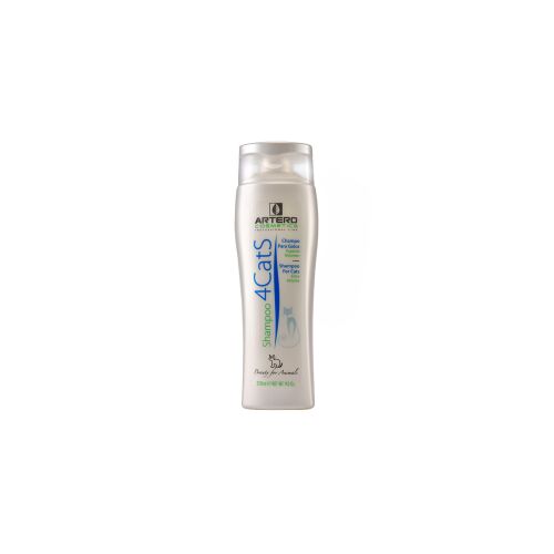 4CATS MACSKA SAMPON (250 ml) macskasampon az Artero-tól, kíméletes és hidratáló formula minden macskafajtának, az egészséges, fényes szőrzetért. - Macska sampon
