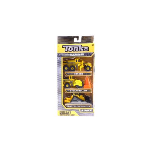 Tonka Built to Last - 3 Munkagép 166712706 - Munkagép gyerekeknek