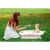 Ricokids RK-280 Folding Baby Bath with Cushion #white-pink 44899992