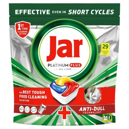 JAR mosogatógép tabletta 29 db PLATINUM Lemon 166735528 