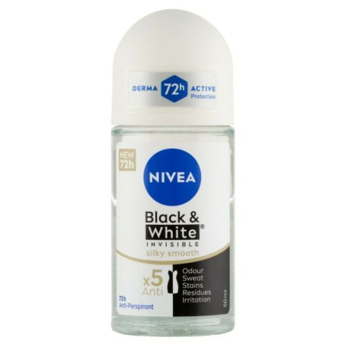 NIVEA golyós dezodor 50 ml Black&amp;White invisible silky smooth 166736071 - Nivea