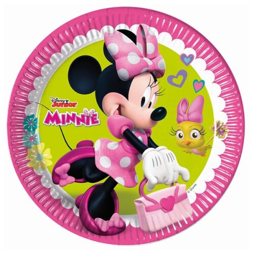 Party tányér, MINNIE, 8db/cs, 23cm