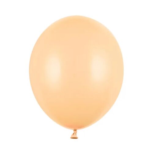 Pasztel,  light barack, latex lufi, 50 db, 30 cm 166759633 - Otthon és kert