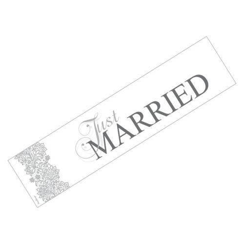 Rendszámtábla, Just married