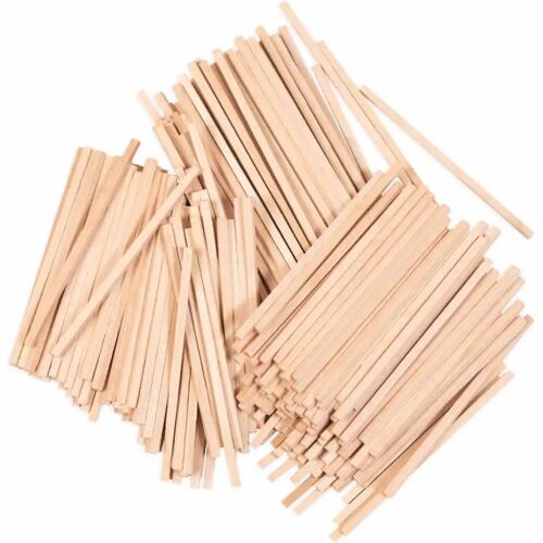 PlayBox dekorációs fa pálcák, 86x3x3mm, 650 darab, natúr fa kézműves és kreatív projektekhez - Kreatív játék