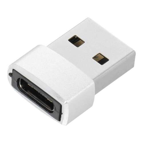 USB-C to USB-A Adapter Silver 44906453
