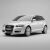 Ezüst színű Audi A3 8P autómodell, kompatibilis a TEAMCAR autószőnyegekkel 2003-2012