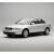 Ezüst Audi A4 B5 (8D) szedán 1994-2001-ből, oldalnézetből, bemutatva a TEAMCAR autószőnyegekkel kompatibilis járművet