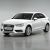 Fehér Audi A3 8V Hatchback 3 ajtós autó, kompatibilis a TEAMCAR autószőnyegekkel