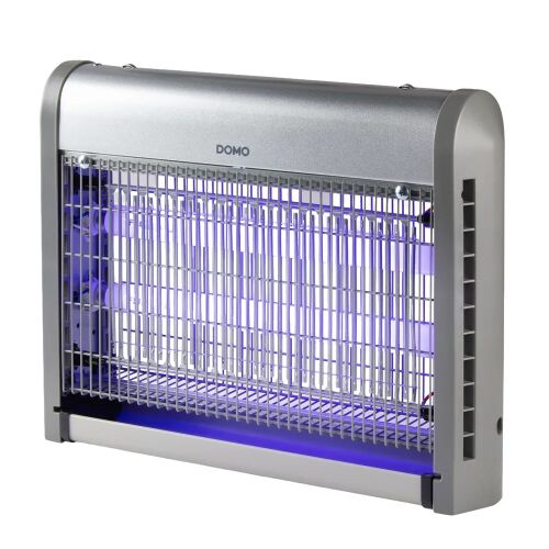 DOMO Elektromos rovarölő készülék UV 2500 V, szürke, ferde nézet - Domo