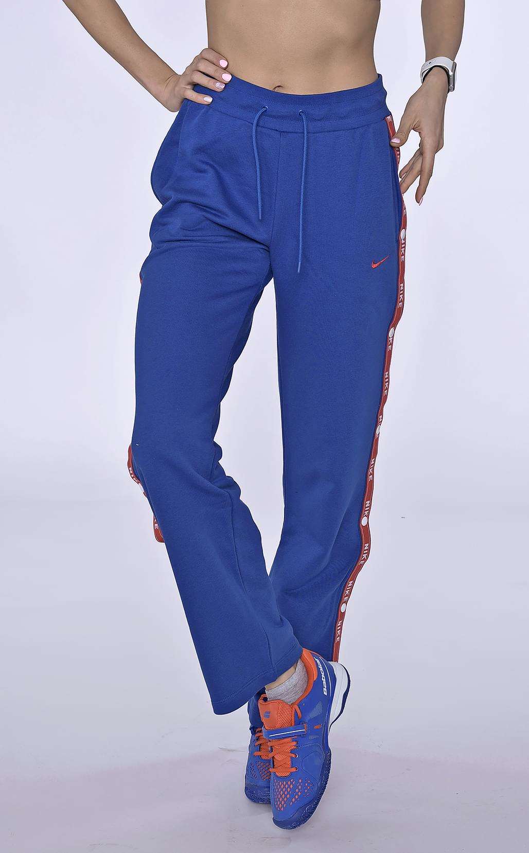 nike w nsw pant logo tape popper