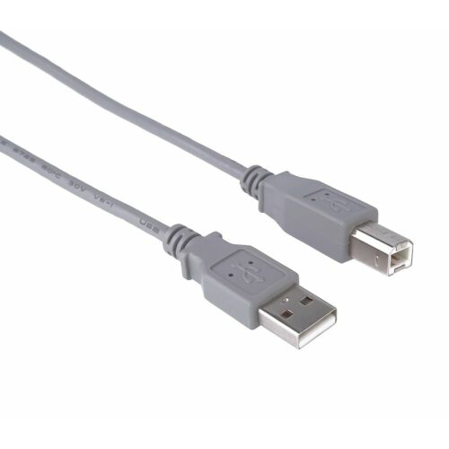 PremiumCord USB-kábel USB-A - USB-B 0,5 m Szürke (ku2ab05) 166901014 - USB kábel