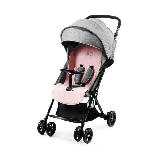 Kinderkraft Lite Up sport Babakocsi - szürke-rózsaszín