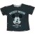 Disney lány szürke póló kacsintó Mickey egér arccal és 'THERE IS ONLY ONE 1928' felirattal, méretezési adatokkal fehér háttéren