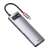 Docking Station Baseus Metal Gleam, conectare PC USB Type-C, 8 in 1, Gri (CAHUB-CV0G) 44917447