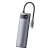 Hub 8 w 1 Baseus Metal Gleam Series, USB-C na 3x USB 3.0 + HDMI + USB-C PD + Ethernet RJ45 + microSD/SD 44917447