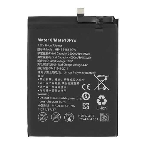 Huawei Mate 10 Pro és Mate 10 akkumulátor csere, 4000 mAh Li-Polymer akkumulátor - Huawei