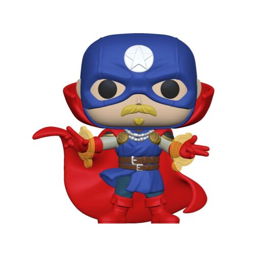 Funko POP Marvel: Infinity Warps - Soldier Supreme (Glows in the Dark)(Exclusive) 167377415 - Mesehős figura