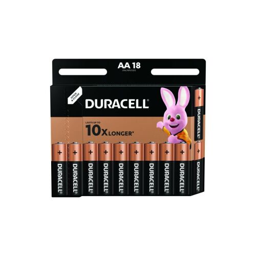 Alkálikus DURACELL AA/LR6 elem 18 db 167379332 - Elem