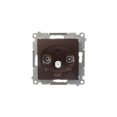 Kontakt-Simon Antenna aljzat SIMON54 RTV/SAT 1dB végső bronz - DASK.01/46 167387328 - Konnektor és dugalj