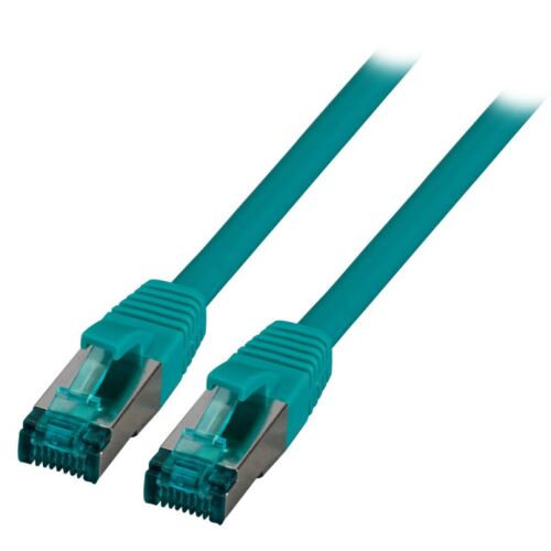 EFB RJ45 Patchkabel S/FTP, Cat.6A, LSZH, 10m, zöld 167389471 - Hálózati kábel