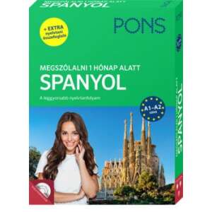 PONS Megszólalni 1 hónap alatt - Spanyol (könyv + CD) 45489148 