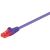 F/UTP CAT6 kábel, MicroConnect, PVC, 0,5 m, lila 167391084