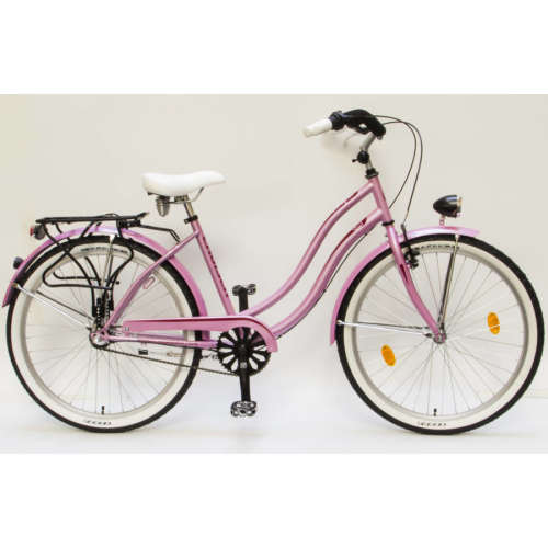 Csepel Cruiser Kerékpár 26" #rózsaszín 31277880