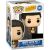 Közeli kép a FUNKO POP TV: SEINFELD - JERRY (PEZ-SEL) (KI) figuráról a kiskereskedelmi csomagolásában, a karakter elölnézetét és oldalnézetét mutatva.