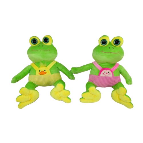 Béka hanggal 28 cm 167403559 - Plüss