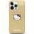Hello Kitty HKHMP13LPGHCKD iPhone 13 Pro / 13 6.1" arany/gold hardcase Leather Kitty Head MagSafe 167405409