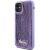 Guess GUHCN61PSFDGSU iPhone 11 / Xr 6.1" lila/purple hardcase Sequin Script Metal 167406863
