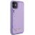 Guess GUHCN61PSFDGSU iPhone 11 / Xr 6.1" lila/purple hardcase Sequin Script Metal 167406863