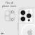 Case-Mate Sparkle Lens Protector - Védőüveg iPhone 15 Pro/iPhone 15 Pro Max készülékhez (Twinkle) 167407079