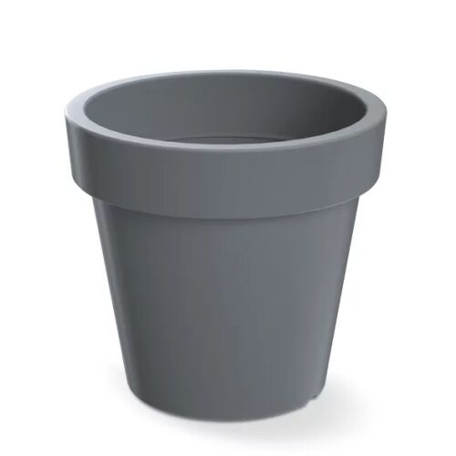 Virágcserép dekoratív virágtartó Edény, Prosperplast, LOFLY, DLOF400, Szürke, 39 cm 167411394 - Virágcserép