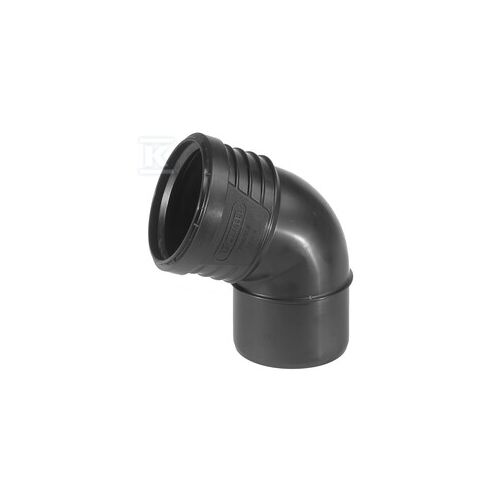COL. PP-HT SITECH+ 110/67.5 SANIT.BLACK polipropilén szennyvíz könyök idom - Víz, gáz és fűtés szerelvény