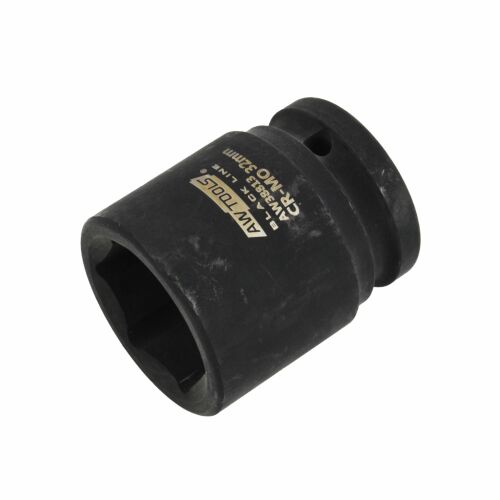 AWTOOLS hatszögletű ütősapka 3/4" RÖVID 36 mm FEKETE VONAL 167420250 - Kézi szerszám