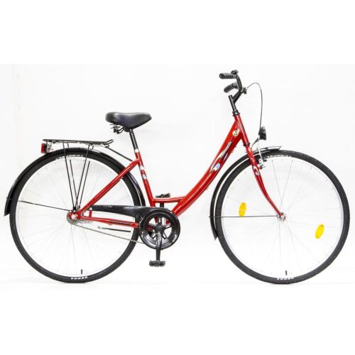 Csepel Blackwood Ambition Kerékpár 28" #piros