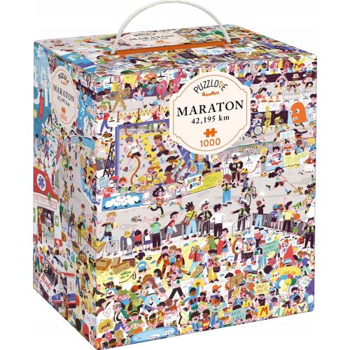 Puzzlove CzuCzu Maraton 42.195 km 1000 elements 167427887 - Puzzle