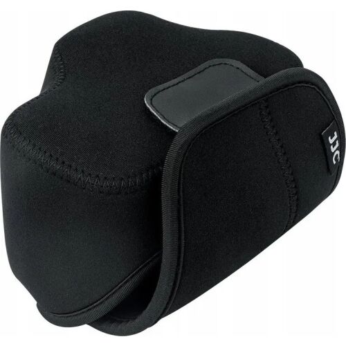 JJC neoprén fényképezőgép tok Canon EOS R7 és R10 készülékekhez, fekete, védőburkolat tükör nélküli fényképezőgépekhez - Fényképezőgép táska és tok