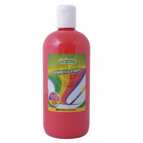 Tempera festék 500ml piros CRICCO 167433926 - Tempera