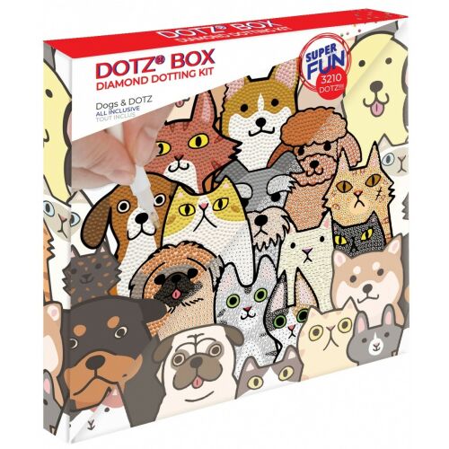 Diamond Dotz Gyémántmozaik Kutyák és macskák DBX028 167435351 - Művészet és hobbi