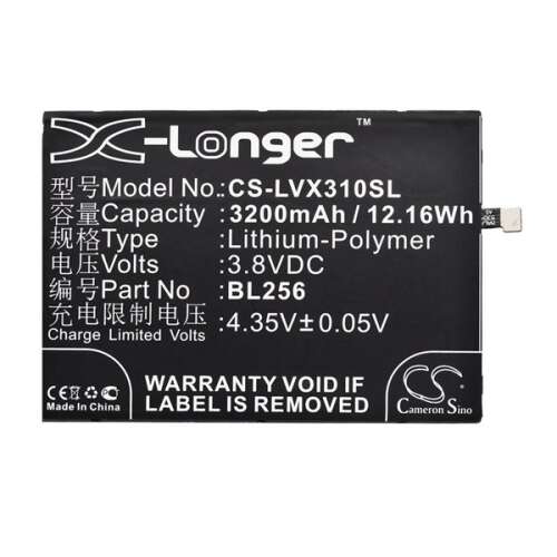 Cameron Sino BL256 3200mAh Li-Polymer akkumulátor Lenovo A7010 telefonhoz - Lenovo