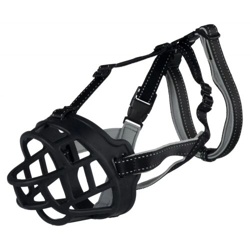 TRIXIE Muzzle Flex - kutyák szájkosára - XL méret - fekete