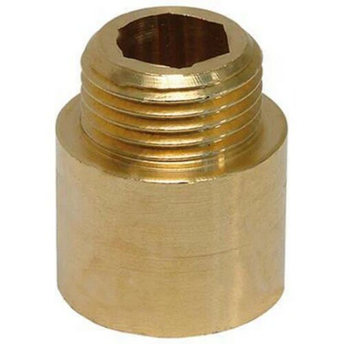 Sárgaréz csaphosszabbító 1/2"-20 mm DELTON, vízvezeték szerelvény - Víz, gáz és fűtésszerelés