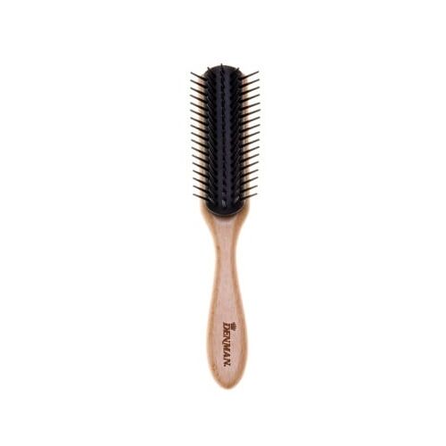Hajkefe nejlon sörtékkel, Denman Wood Brush D14W