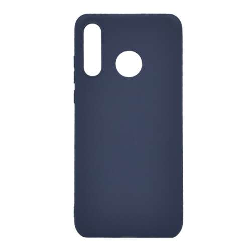 Sötétkék szilikon telefontok Huawei P30 Lite (Nova 4e) készülékhez - Huawei