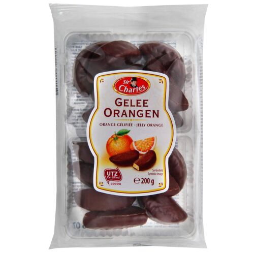 SirCharles narancszselé csokoládéban 200 g